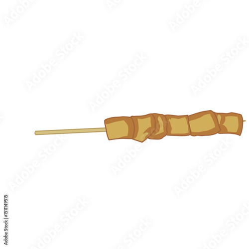 beef skin satay