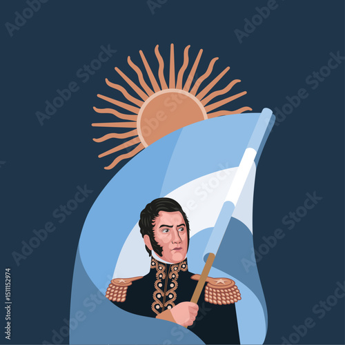 9 de Julio, día de independencia argentina, José de San Martín. Post de San Martin. paso a la inmortalidad del general José de San Martín. 17 de Agosto de 1850. 