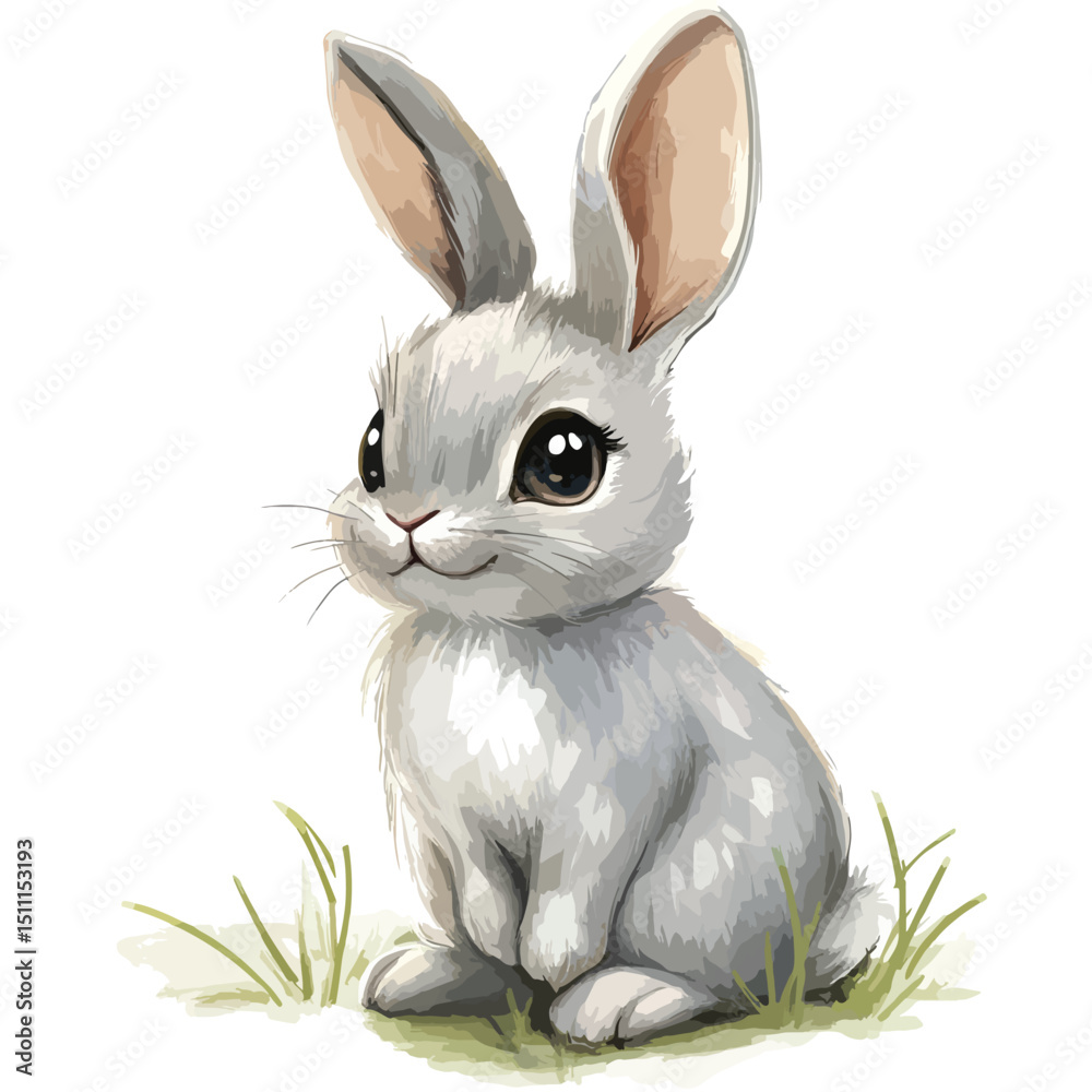 Obraz premium easter bunny clip art