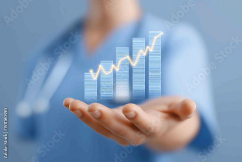Analyzing healthcare insurance data growth for medical financial insights using virtual graphs
