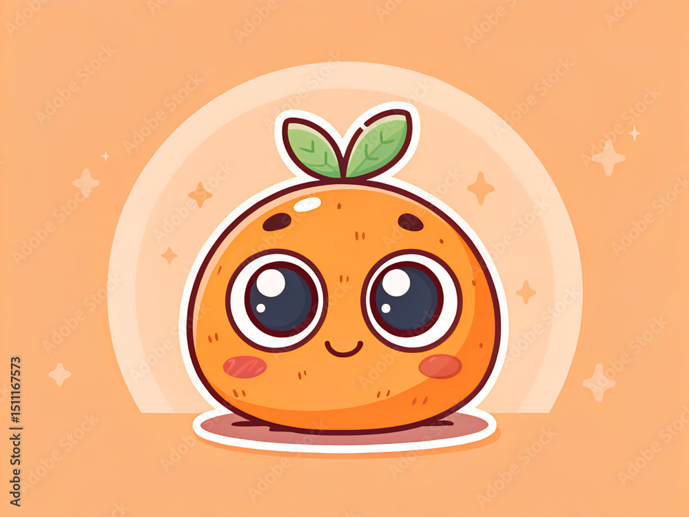 Obraz premium apple cartoon character. cartoon, fruit, food, apple, vector, illustration, funny, character, smile, vegetable, tomato, orange, nature, face, fun, happy, cute, fresh, healthy, fruits, green, smiling, 