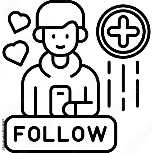 Follow Icon