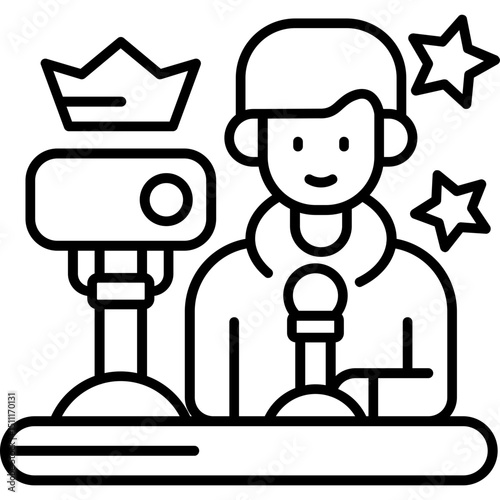 Streaming Icon