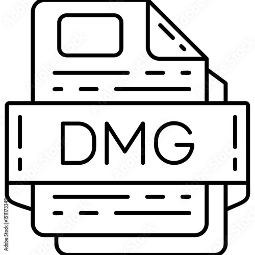 DMG file format Icon