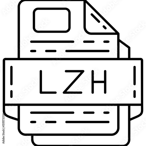 LZH file format Icon