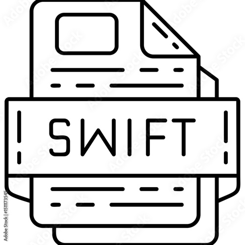 SWIFT file format Icon