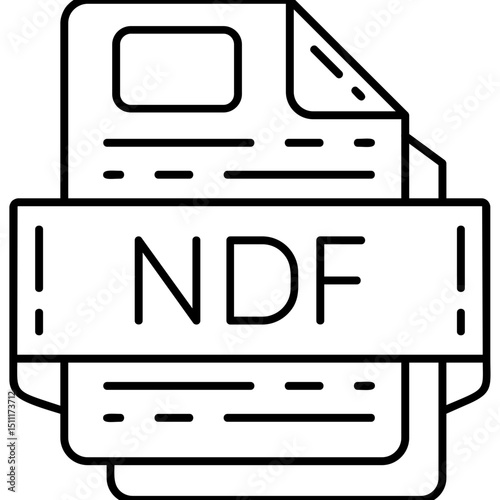 NDF file format Icon