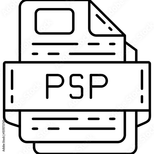 PSP file format Icon