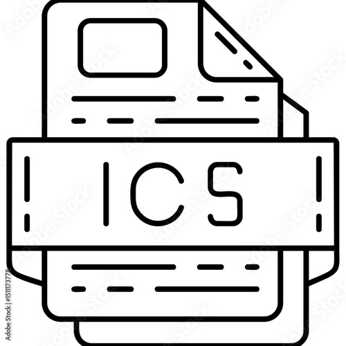 ICS file format Icon