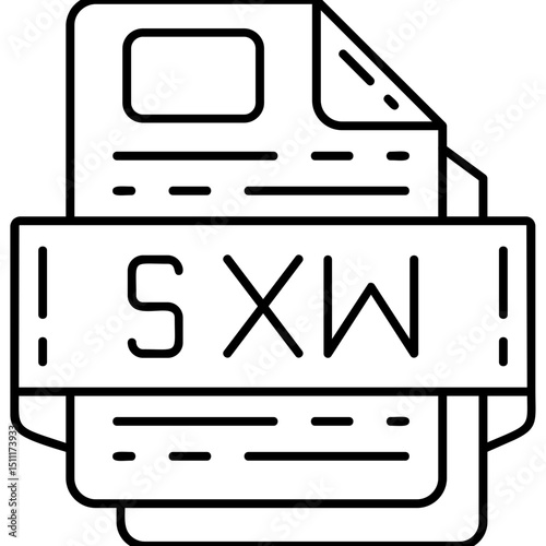 SXW file format Icon