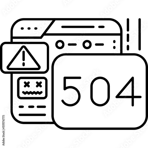 Gateway Timeout Icon
