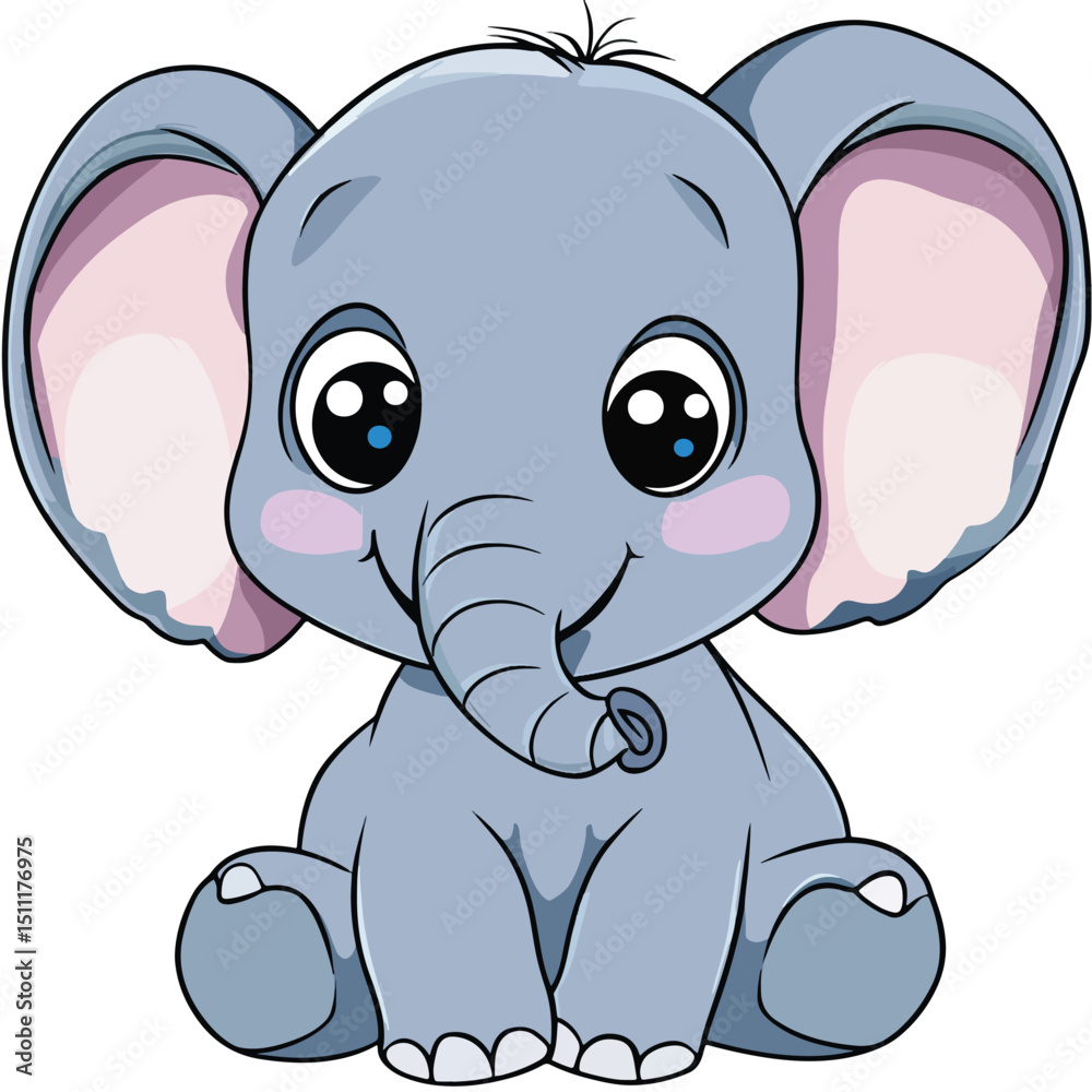 Obraz premium elephant clip art