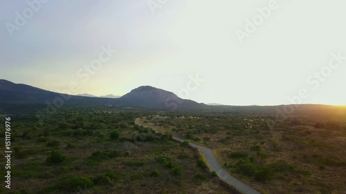 Evening Light on Sardinian Mountains – Sardegna, Italy – May 19, 2018