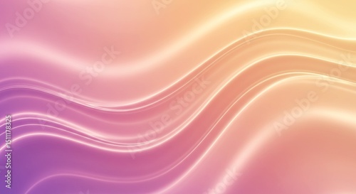 Abstract Pastel Wave Background Soft, Flowing Gradient Design