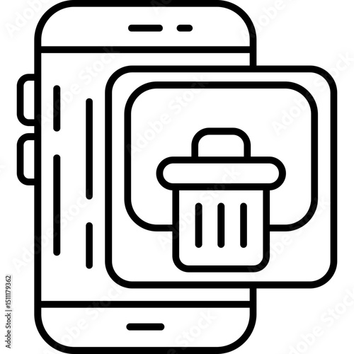 App uninstall Icon