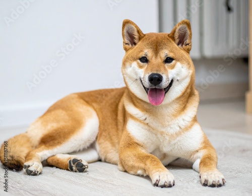 かわいい柴犬の写真