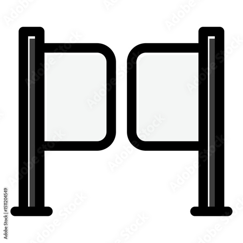 entrance vector icon