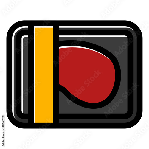 meat with packaging icon