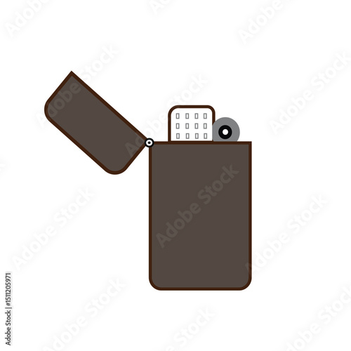 vintage lighter icon