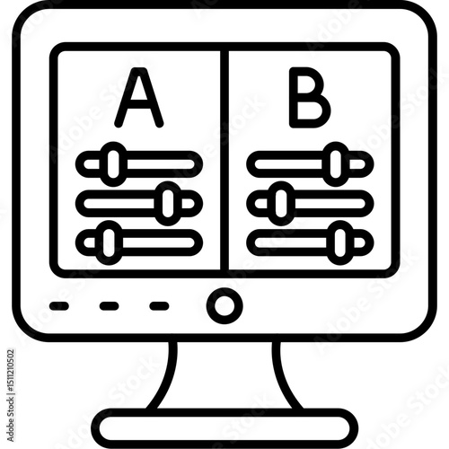 Ab testing Icon