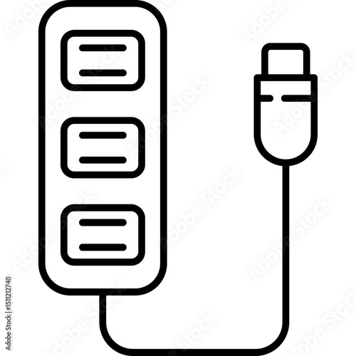 Usb hub Icon
