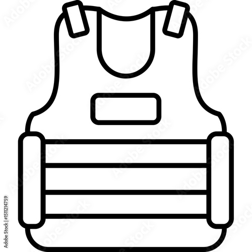 Bulletproof Vest Icon