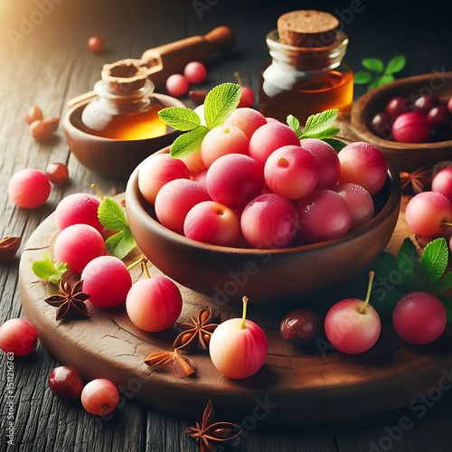 phalsa fruit in bowal