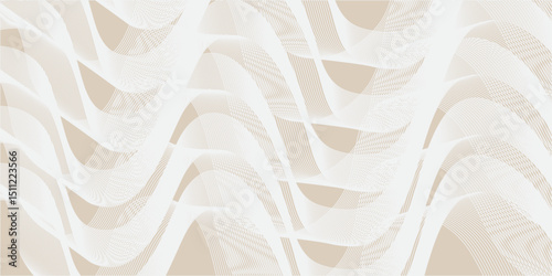 Abstract soft white wedding dress detail shows delicate lace pattern on the fine textile, a textured and elegant material