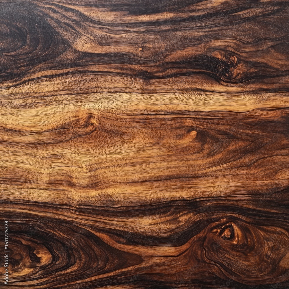 Rich, dark wood grain texture