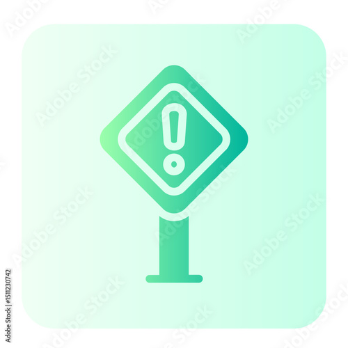 alert gradient icon