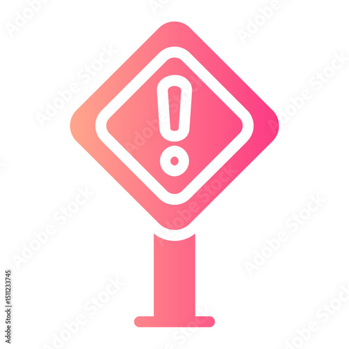 alert gradient icon