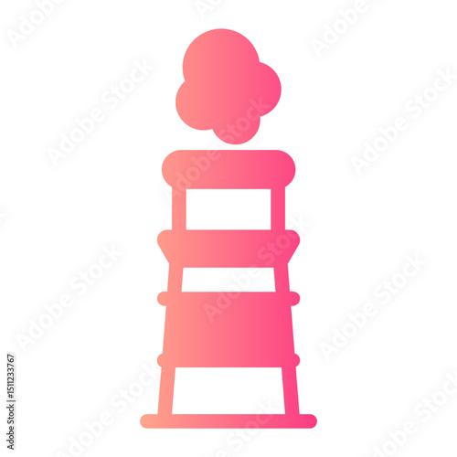 chimney gradient icon