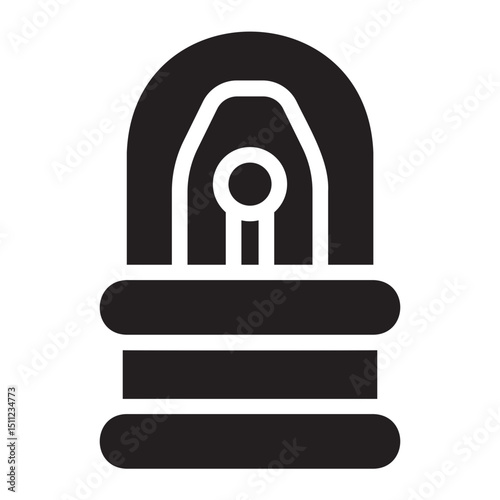 Siren glyph icon