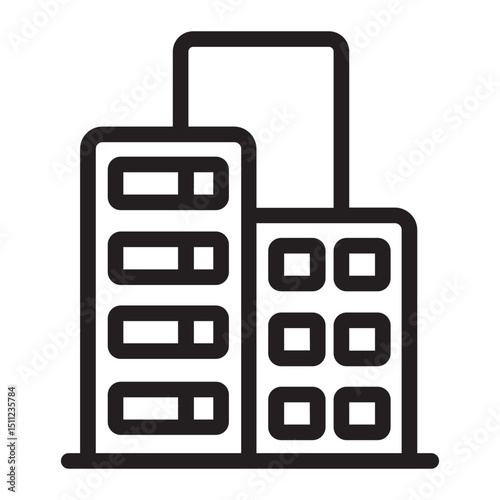 building line icon