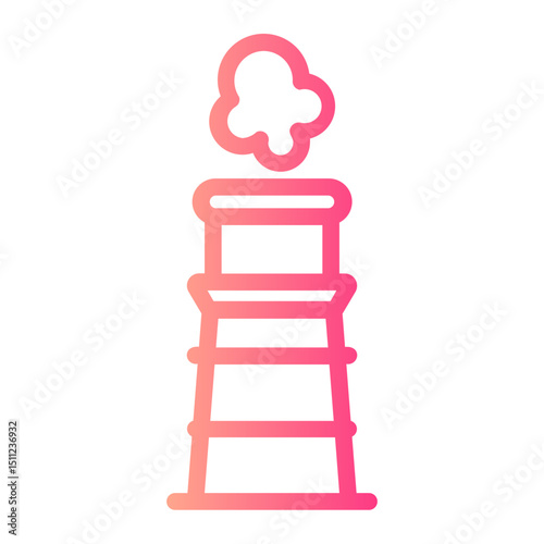 chimney gradient icon