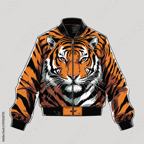 men's jacket vector art for graphic design needs