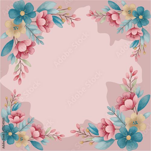 Background Summer vibe flowers concept design beatifull with exotic rose colorfull