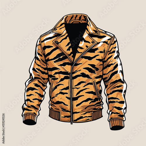 men's jacket vector art for graphic design needs