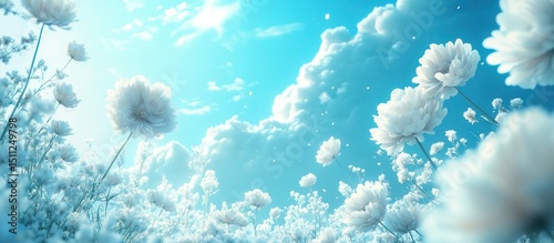 Floating Cloud Flowers