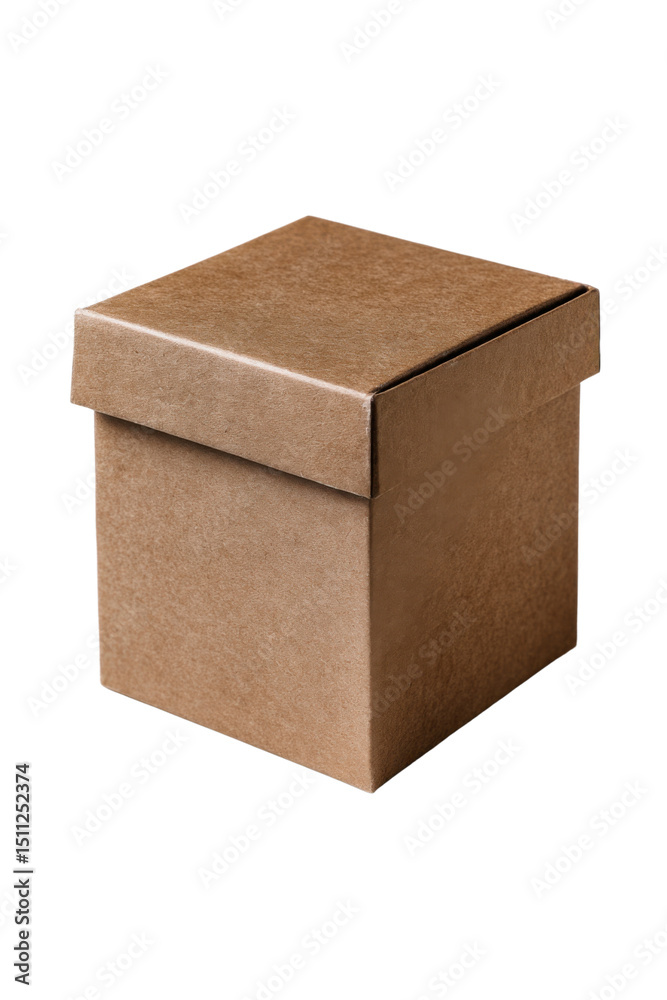 Cardboard Box: A simple yet sturdy brown cardboard box with a lid, offering versatility for storage, packaging, or shipping, perfect for any project or need. Cardboard Box: A simple yet sturdy brown cardboard box with a lid, offering versatility for storage, packaging, or shipping, perfect for any project or need.