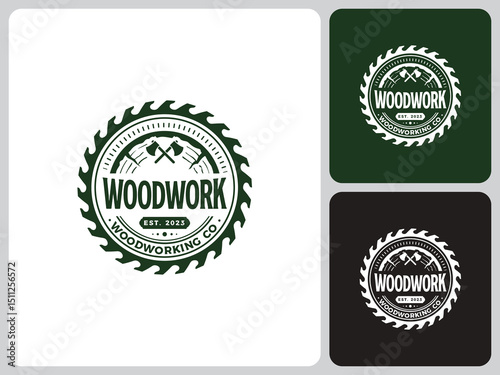 vector logo woodwork