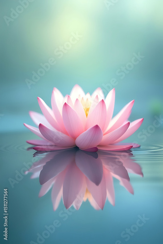 pink water lily