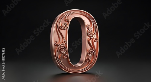 Ornate Number Zero