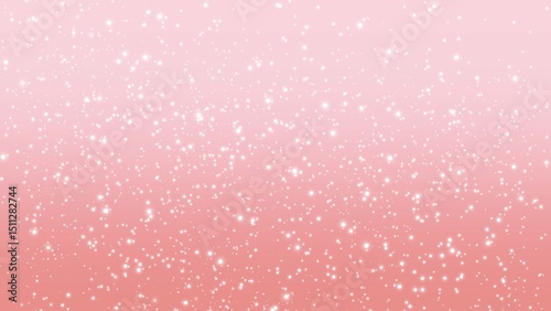 Cute pink pastel hand drawn cover with sparkling background, cute pattern seamless elements color design for wallpaper or background.