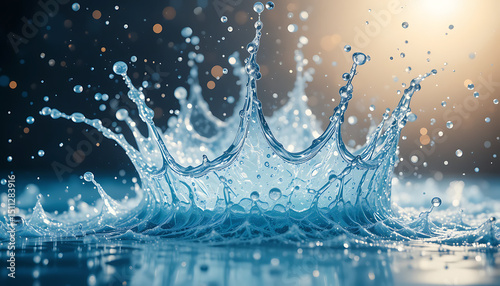 Stunning High-Speed Photography of a Water Splash Crown