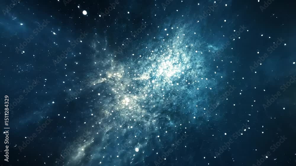 space background with stars