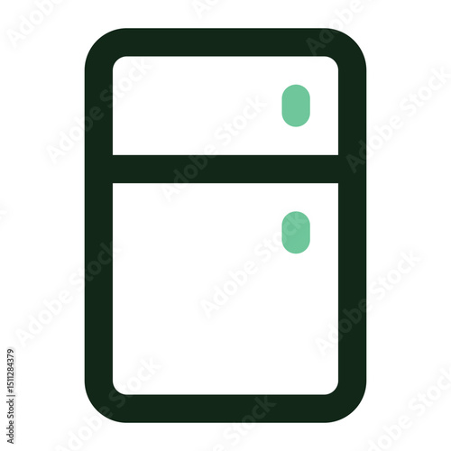 refrigerator icon for illustration