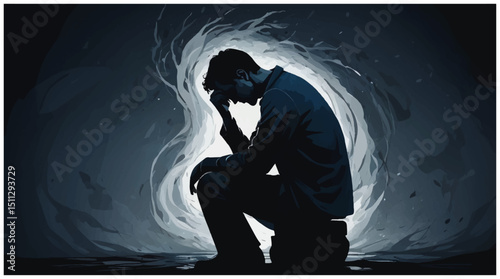 anxiety, mentally stress and depression.