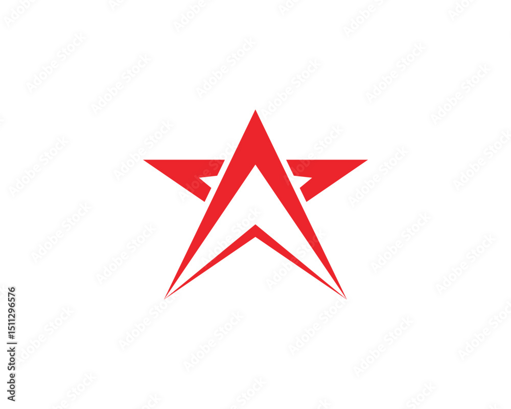Obraz premium Star Logo Template