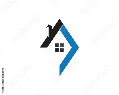 Real estate and home buildings logo icons template
